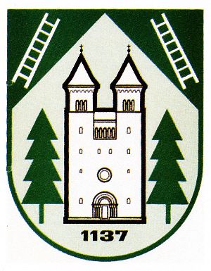Wappen von Bad Klosterlausnitz / Arms of Bad Klosterlausnitz