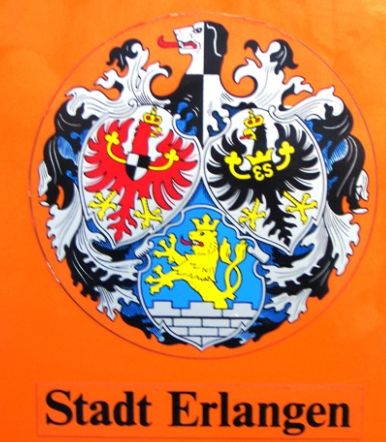 Wappen von Erlangen/Coat of arms (crest) of Erlangen