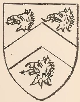 Arms of William Lloyd (Llandaff)