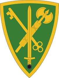 Coat of arms (crest) of 42nd Military Police Brigade, US Army