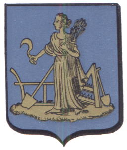Wapen van Voorde/Coat of arms (crest) of Voorde