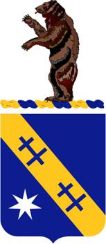 Arms of 140th Infantry Regiment, Missouri Army National Guard
