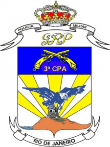 Coat of arms (crest) of 3rd Area Police Command, Rio de Janeiro Military Police
