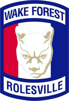 Arms of Wake Forest Rolesville High School Junior Reserve Officer Training Corps, US Army