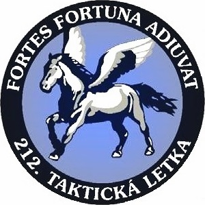 Coat of arms (crest) of the 212th Tactical Squadron, Czech Air Force