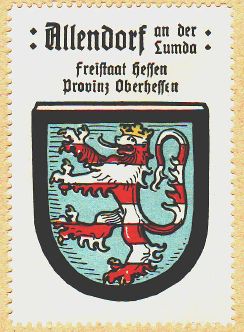 Wappen von Allendorf (Lumda)