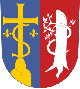 Arms (crest) of the Monastery of Saint Benedict in Norcia