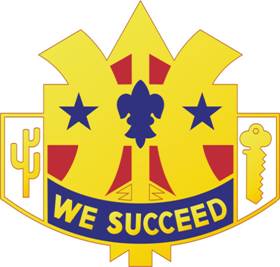 Coat of arms (crest) of 103rd Infantry Division Cactus Division, US Army