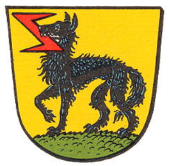 Wappen von Wolfsheim / Arms of Wolfsheim