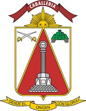Arms (crest) of Cavalry (Armour) Forces, Army of Peru