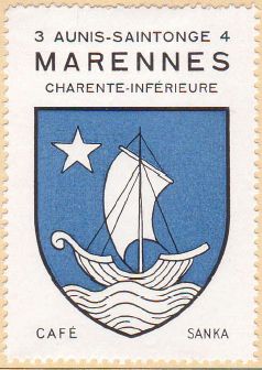 Blason de Marennes (Charente-Maritime)