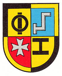 Wappen von Verbandsgemeinde Offenbach an der Queich/Arms (crest) of Verbandsgemeinde Offenbach an der Queich