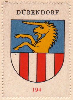 Wappen von/Blason de Dübendorf