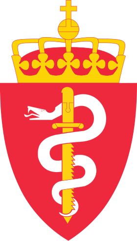 Coat of arms (crest) of the Norwegian Armed Forces Medical Regiment
