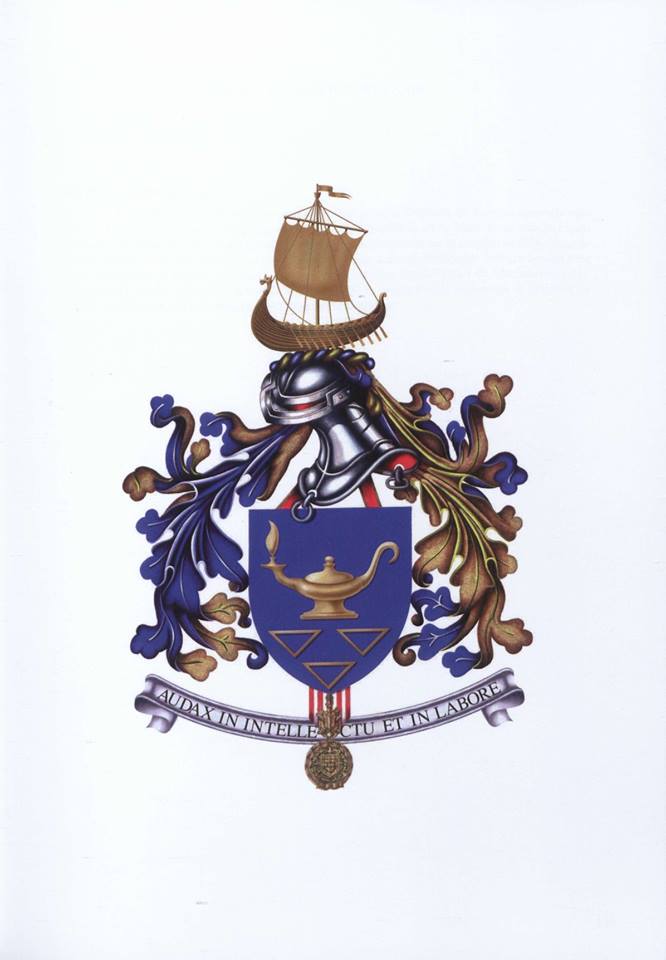 Coat of arms (crest) of the School of Services, Portuguese Army