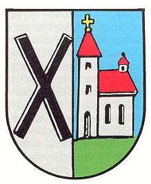 Wappen von Kirchheim an der Weinstrasse/Arms (crest) of Kirchheim an der Weinstrasse