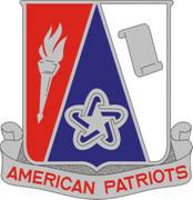 Coat of arms (crest) of American High School Junior Reserve Officer Traning Corps, US Army