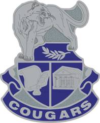 Arms of Letcher County Central High School Junior Reserve Officer Training Corps, US Army