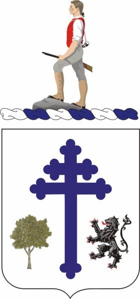 Coat of arms (crest) of the 361st (Infantry) Regiment, US Army
