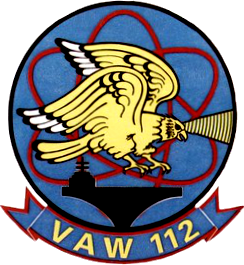 Arms of Carrier Airborne Early Warning Squadron (VAW)-112 Golden Hawks, US Navy