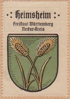Wappen von Heimsheim/Coat of arms (crest) of Heimsheim