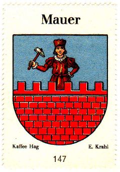 Wappen von Mauer bei Wien/Arms of Mauer bei Wien