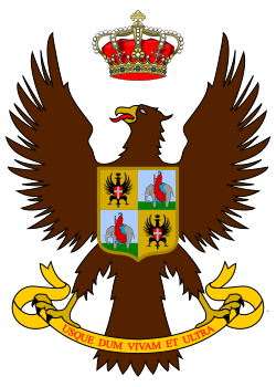Arms of 22nd Cavalry Regiment Cavalleggeri di Catania, Italian Army