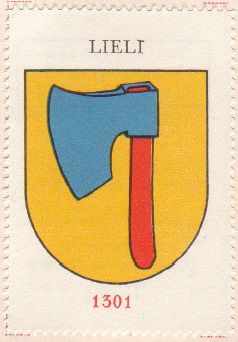 Wappen von/Blason de Lieli (Aargau)