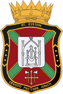 Coat of arms (crest) of Lodge of St Andrew no 3 St Eystein (Norwegian Order of Freemasons)