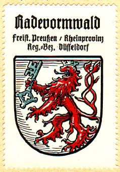 Wappen von Radevormwald/Coat of arms (crest) of Radevormwald