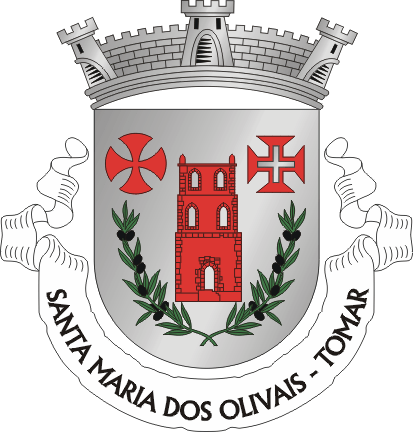 Brasão de Santa Maria dos Olivais (Tomar)