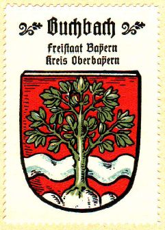 Wappen von Buchbach (Oberbayern)