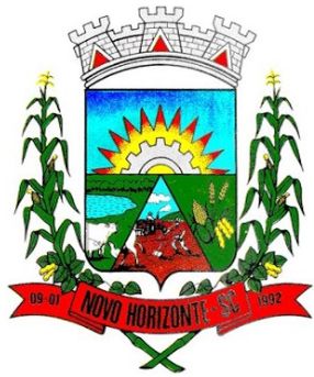 Brasão de Novo Horizonte (Santa Catarina)/Arms (crest) of Novo Horizonte (Santa Catarina)