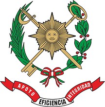 Arms (crest) of Quartermaster Service, Army of Peru