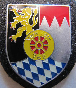 Coat of arms (crest) of the Traffic Command 762, German Army