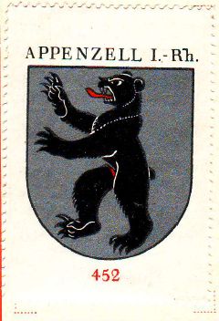 Wappen von/Blason de Appenzell Innerrhoden