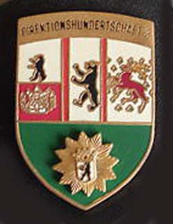 Coat of arms (crest) of Direktionshundertschaft 3, Berlin Police
