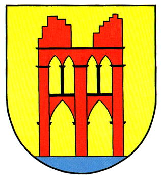 Wappen von Hude (Oldenburg)/Arms (crest) of Hude (Oldenburg)