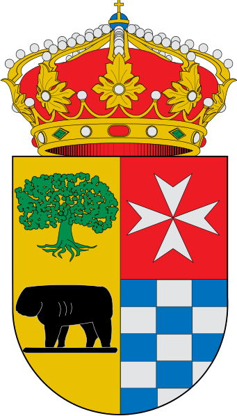 Escudo de Larrodrigo/Arms (crest) of Larrodrigo