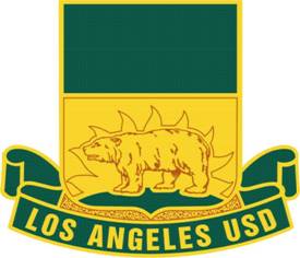 Arms of Thomas Jefferson High School Junior Reserve Officer Training Corps, Los Angeles Unified School District, US Army