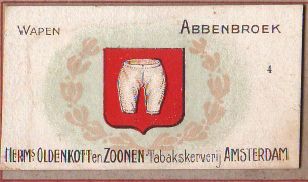 Wapen van Abbenbroek/Arms of Abbenbroek