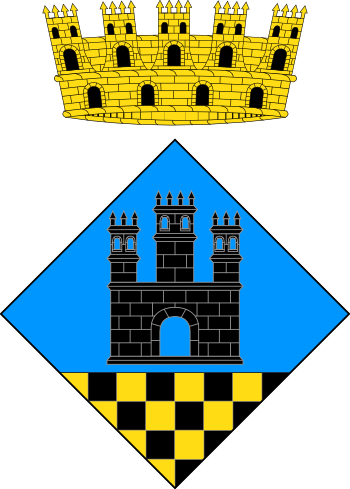 Escudo de Castelló de Farfanya/Arms (crest) of Castelló de Farfanya