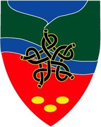 Arms (crest) of the Hardsyssel District, YMCA Scouts Denmark