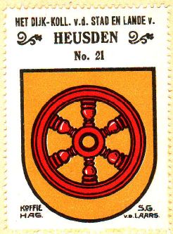 Wapen van Hoogen Maasdijk van de Stad en Lande van Heusden/Coat of arms (crest) of Hoogen Maasdijk van de Stad en Lande van Heusden