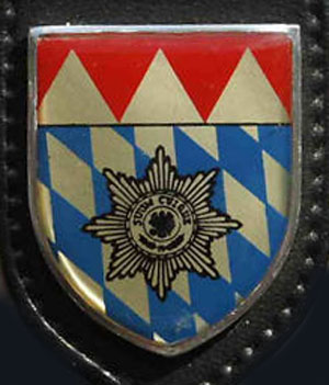 Coat of arms (crest) of the Military Police Battalion 761, German Army