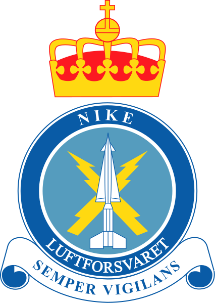 Coat of arms (crest) of the Nike Battalion, Norwegian Air Force