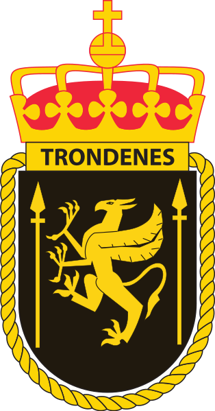 Coat of arms (crest) of the Trondenes Training Unit, Norwegian Navy