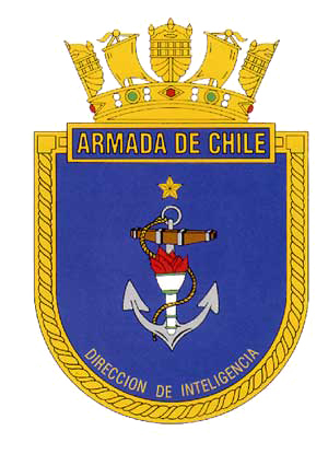 Coat of arms (crest) of the Directorate of Intelligence, Chilean Navy