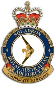 Coat of arms (crest) of the No 4 Squadron, Royal Australian Air Force