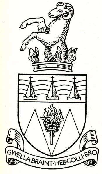 Arms (crest) of Vaynor and Penderyn